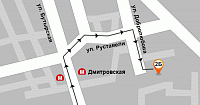 Схема проезда в АрендаАвто-лсь